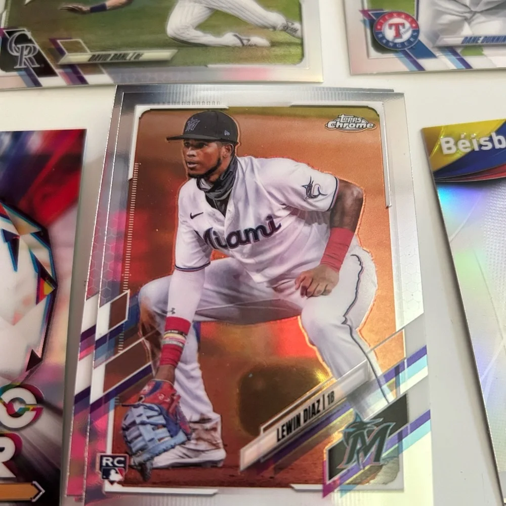 31 Topps Chrome Baseball Card Lot - Rookie & Star Collection